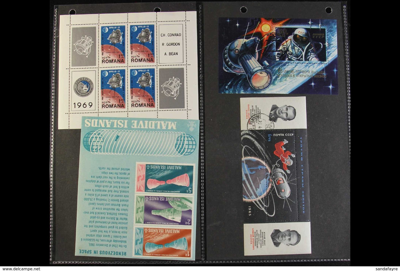 SPACE  1960's-1990's World Mint (mostly Never Hinged) & Used Collection/accumulation On Pages & In Stockbooks With Many  - Ohne Zuordnung