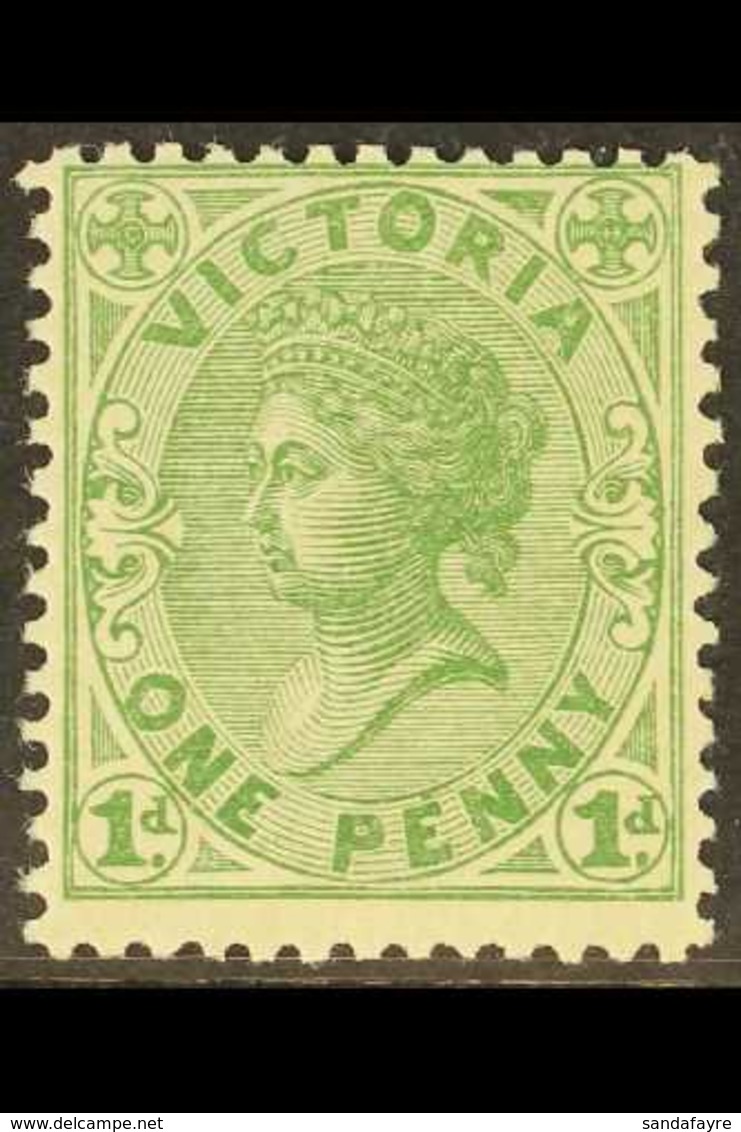 VICTORIA  1882-84 1d Green, SG 209a, A Lovely Example With Good Colour, Never Hinged Mint For More Images, Please Visit  - Andere & Zonder Classificatie