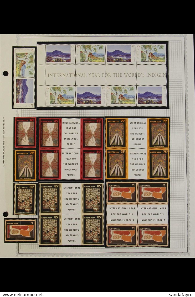 1993 NEVER HINGED MINT COLLECTION  An Attractive Collection, Highly Complete For The Year Of Commemorative Sets, Counter - Andere & Zonder Classificatie