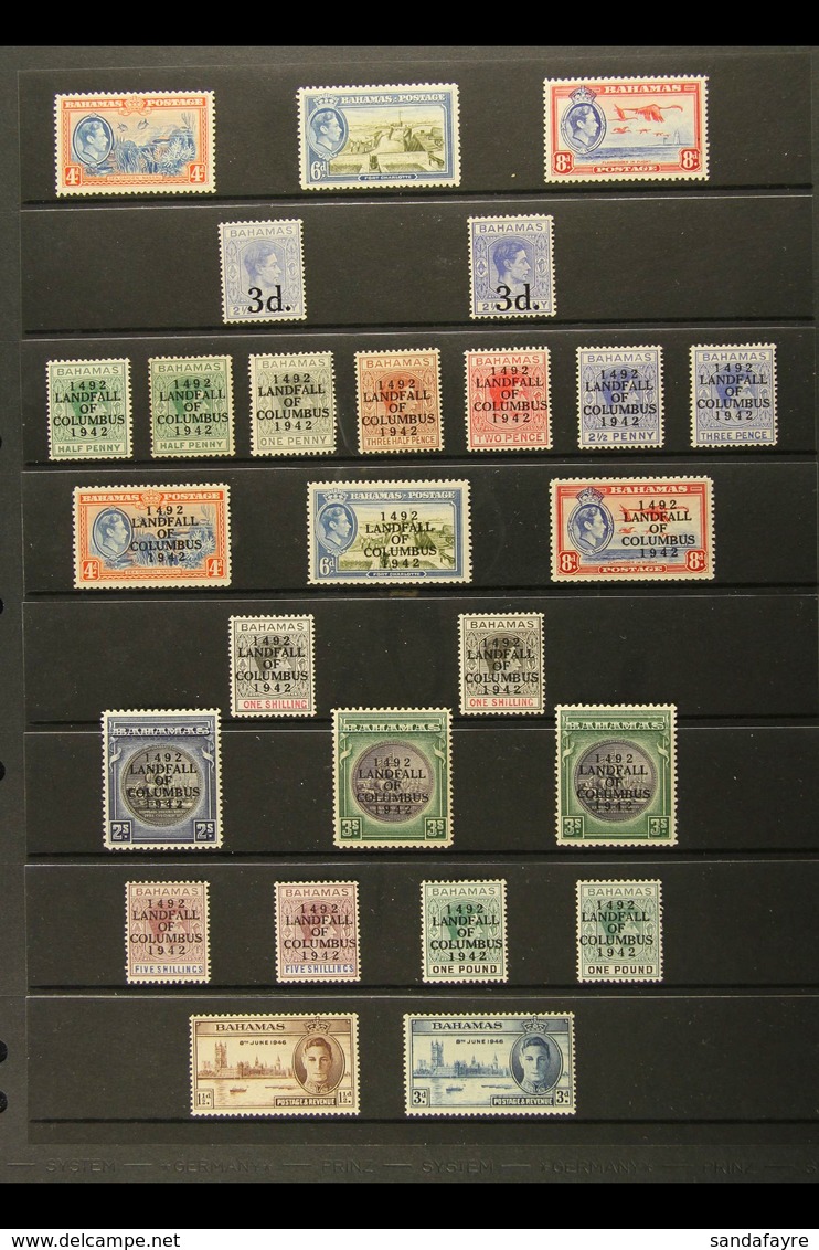 1931-52 VALUABLE MINT COLLECTION  Presented On Stock Pages. Includes 1931-46 2s Badge (4) And 3s (3) Shades, 1935 Jubile - Andere & Zonder Classificatie