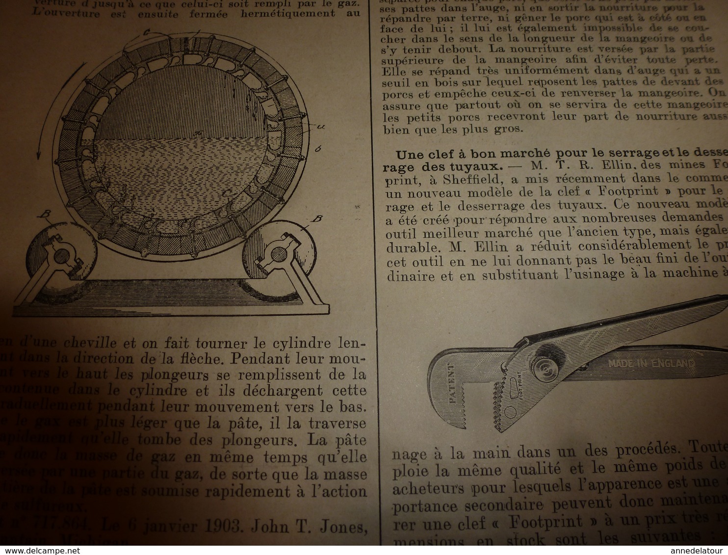 1903 LES INVENTIONS ILLUSTRÉES:Aéro-moteur;Nettoie-fenêtres;Aéromobile;Vélo ni pédales ni chaine;Bâteau inchavirable;etc