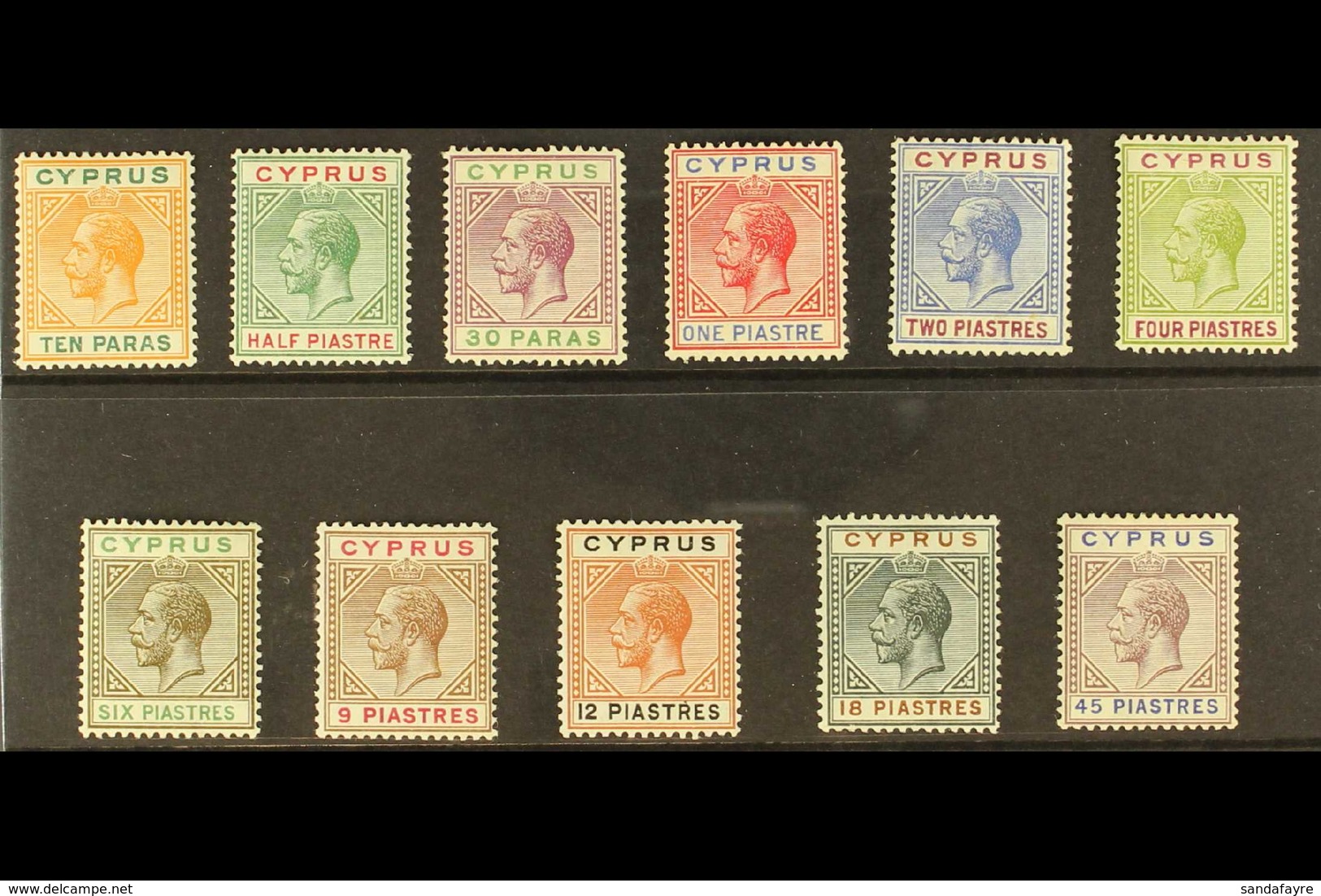 1912-15  KGV (watermark Mult Crown CA) Definitives Complete Set, SG 74/84, Very Fine Mint. (11 Stamps) For More Images,  - Altri & Non Classificati