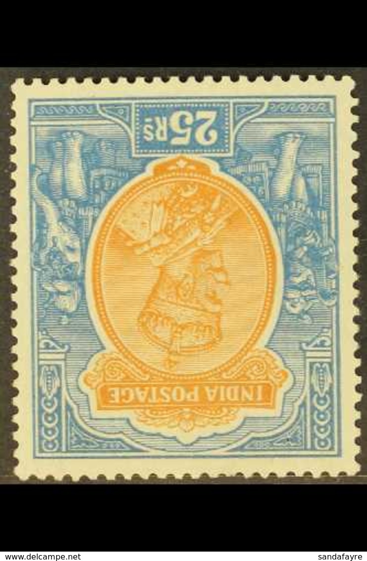 1926-33  25r Orange And Blue, Watermark Inverted, SG 219w, Fine Mint. For More Images, Please Visit Http://www.sandafayr - Altri & Non Classificati