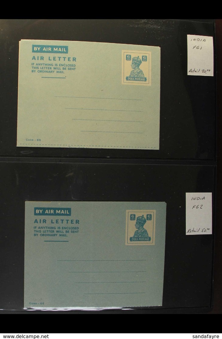 1946-2004 UNUSED AEROGRAMMES  Comprehensive COLLECTION Of Mint/unused Aerogrammes, Identified By Higgins & Gage Catalogu - Autres & Non Classés