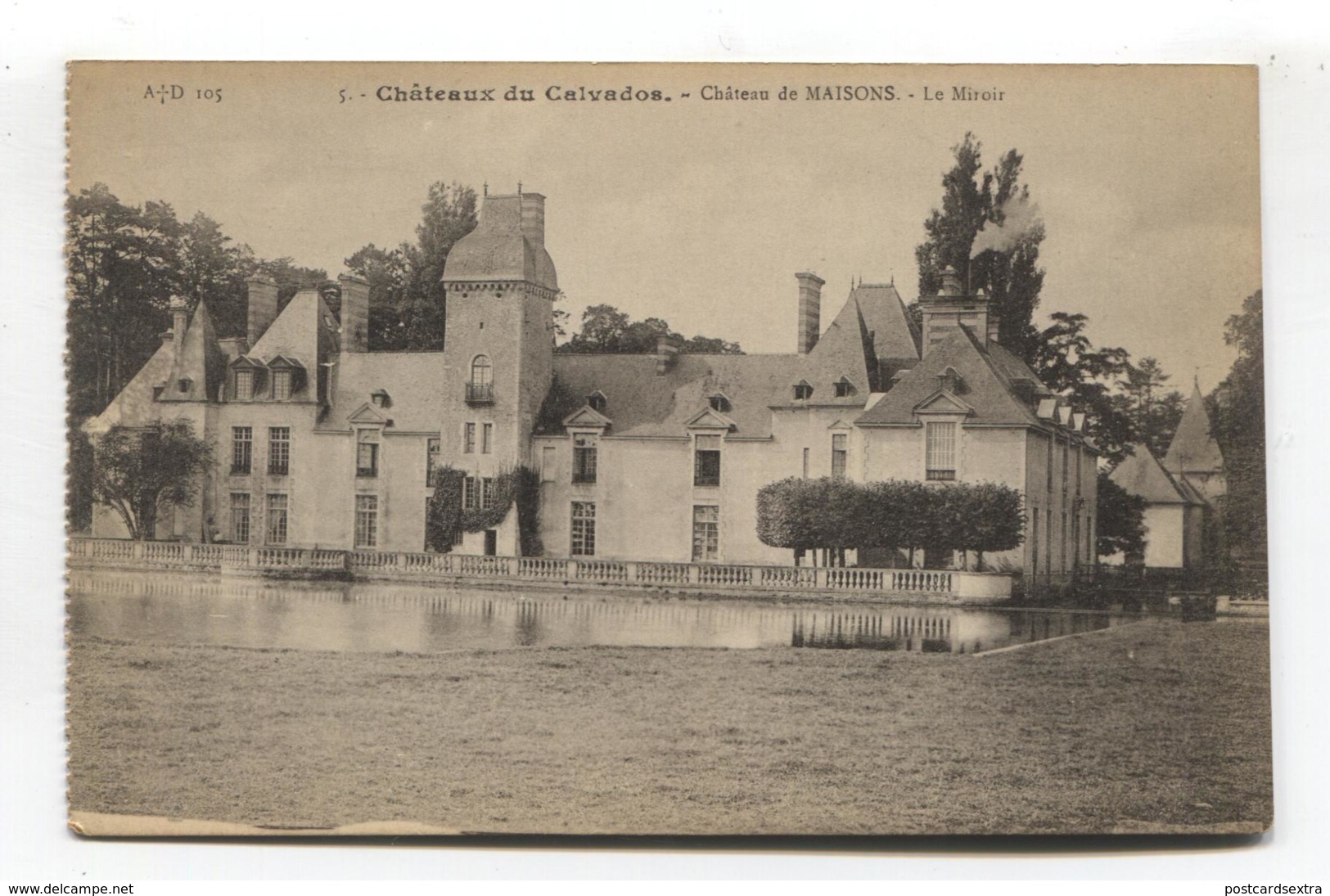 Château De Maisons, Calvados (14) - Le Miroir - CPA - Other & Unclassified