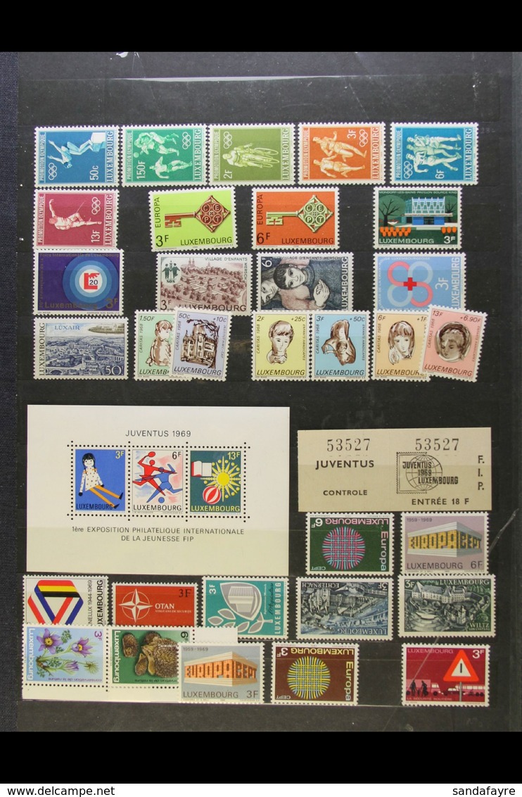 1960's-1980's NEVER HINGED MINT COLLECTION  On Stock Pages, Seems To Be All Different, Lovely Fresh Condition. (220+ Sta - Altri & Non Classificati