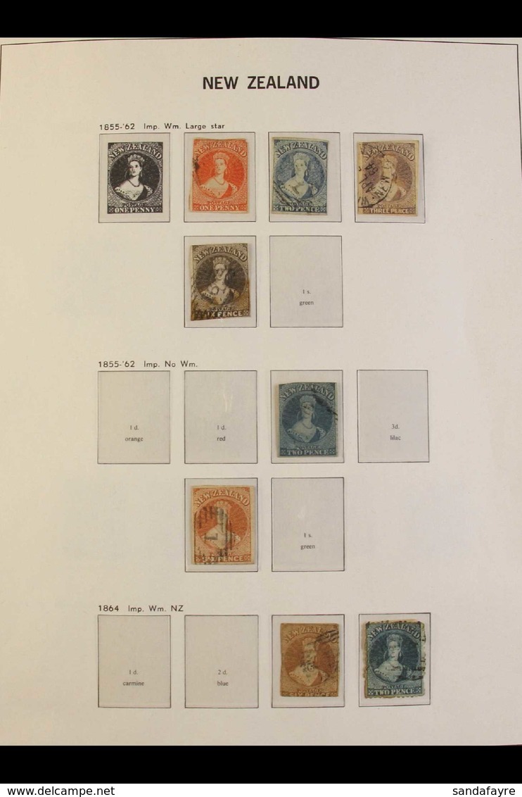 1855-1935 GOOD ALL DIFFERENT COLLECTION  A Mint And Used Collection On Printed Album Pages Which Starts With A Range Of  - Altri & Non Classificati