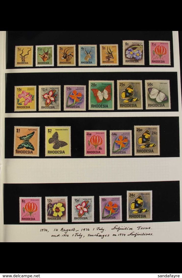 1965-78 COMPLETE NEVER HINGED MINT COLLECTION.  A Delightful, Never Hinged Mint Complete Run Of Basic Issues From 1965 I - Andere & Zonder Classificatie