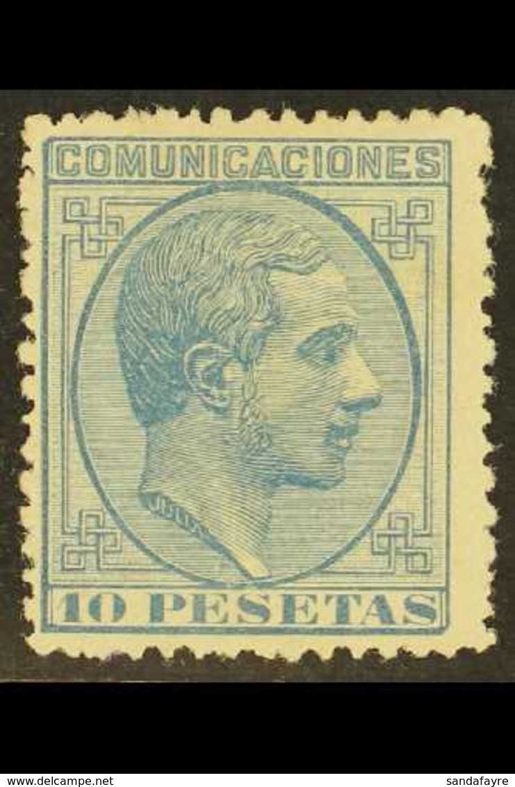 1878  10p Pale Blue Alphonso XII, SG 262a Or Michel 175, Very Fine Unused Without Gum. For More Images, Please Visit Htt - Altri & Non Classificati