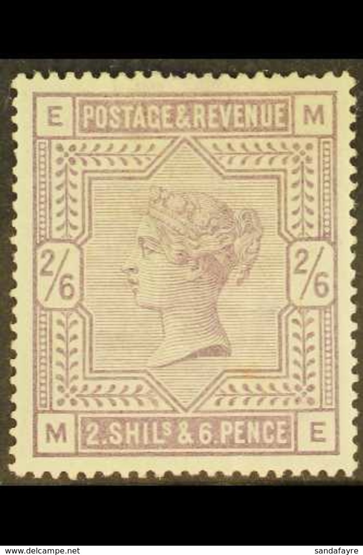 1883-84  2s6d Lilac On White Paper, SG 178, Mint With Some Light Creasing And A Couple Of Shortish Perfs, But Very Light - Altri & Non Classificati