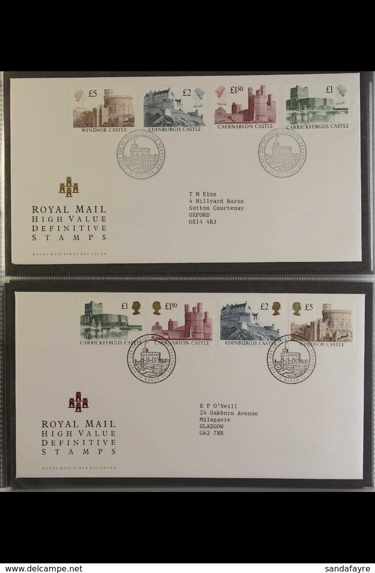 1967-2010 DEFINITIVE COVERS COLLECTION  An Extensive Collection Of Illustrated First Day Covers Presented In Two Giant C - FDC