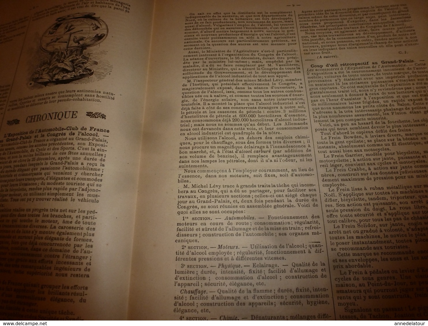 1903 LES INVENTIONS ILLUSTRÉES:Cuirassé SUFFREN;Volière-aquarium;Sécu-ascenseur;Photo-calcographie;Tirelire secrète;etc