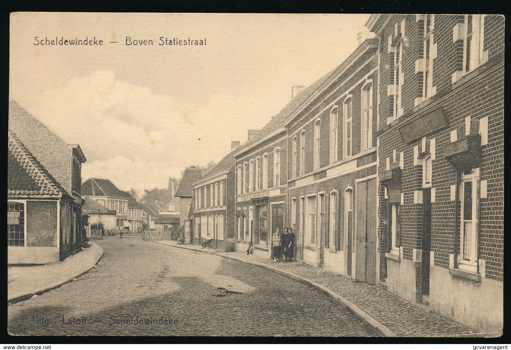 SCHELDEWINDEKE   BOVEN STATIESTRAAT - Oosterzele