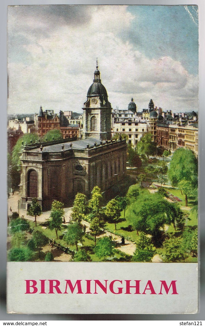 Birmingham - Britain's Second City - 1951 - 48 Pages 20,4 X 12,5 Cm - Europa