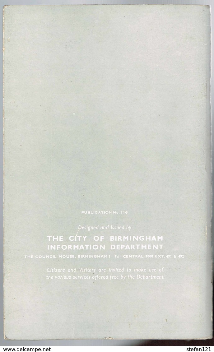 Birmingham - Britain's Second City - 1951 - 48 Pages 20,4 X 12,5 Cm - Europa