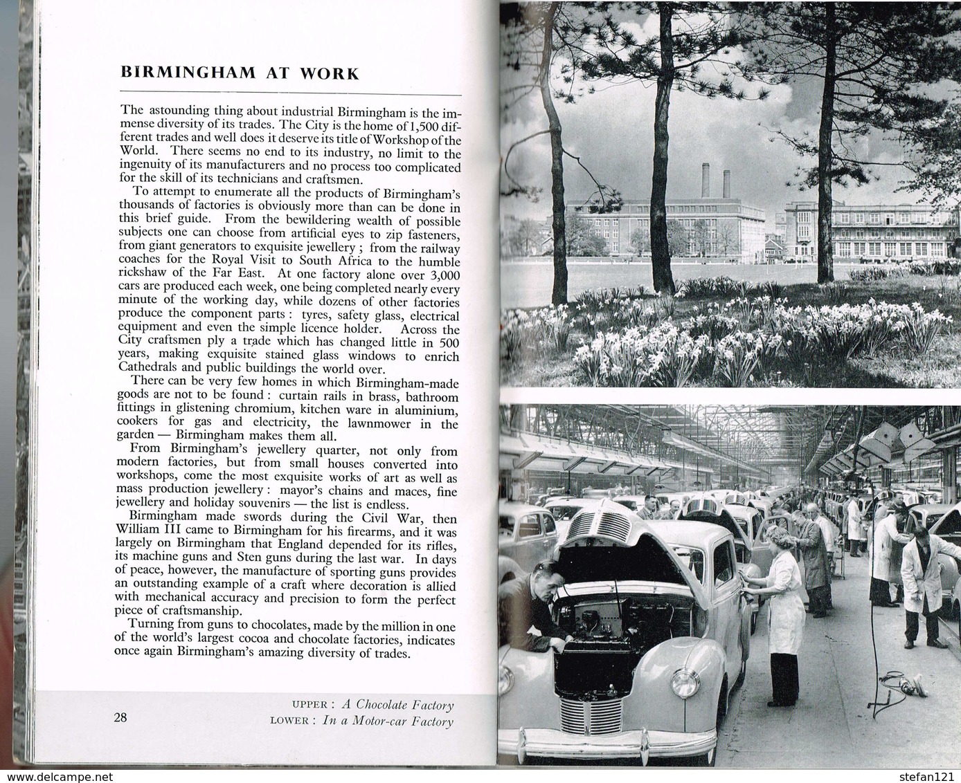 Birmingham - Britain's Second City - 1951 - 48 Pages 20,4 X 12,5 Cm - Europa