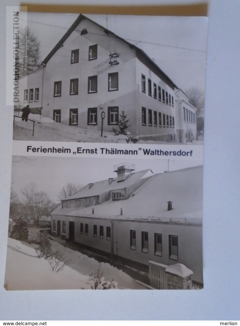 D160896  Walthersdorf - Ferienheim Ernst Thälmann -des VEB Petrochem Kombinat Otto Grotewohl  Böhlen - Schlettau