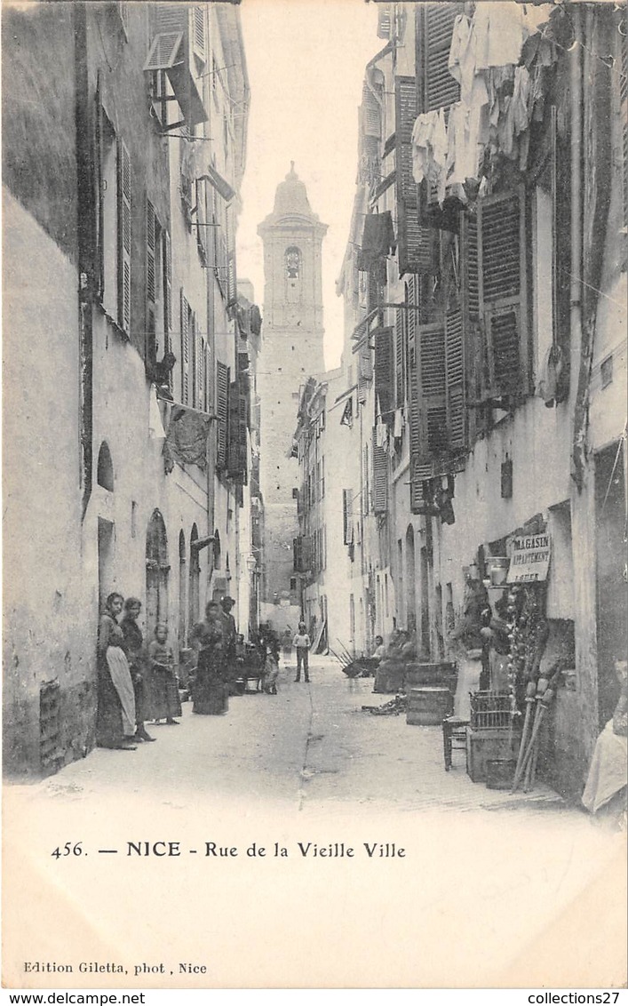 06-NICE- RUE DE LA VIEILLE VILLE - Life In The Old Town (Vieux Nice)