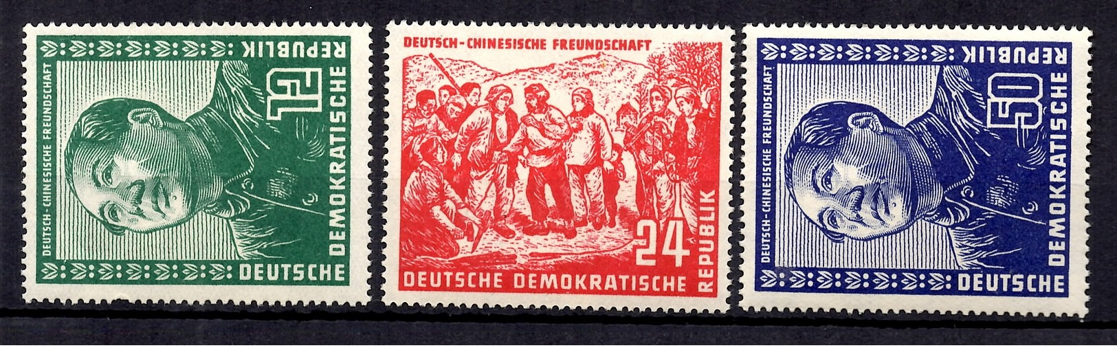 Allemagne/RDA Série Mao YT N° 38/40 Neufs ** MNH. TB. A Saisir! - Neufs