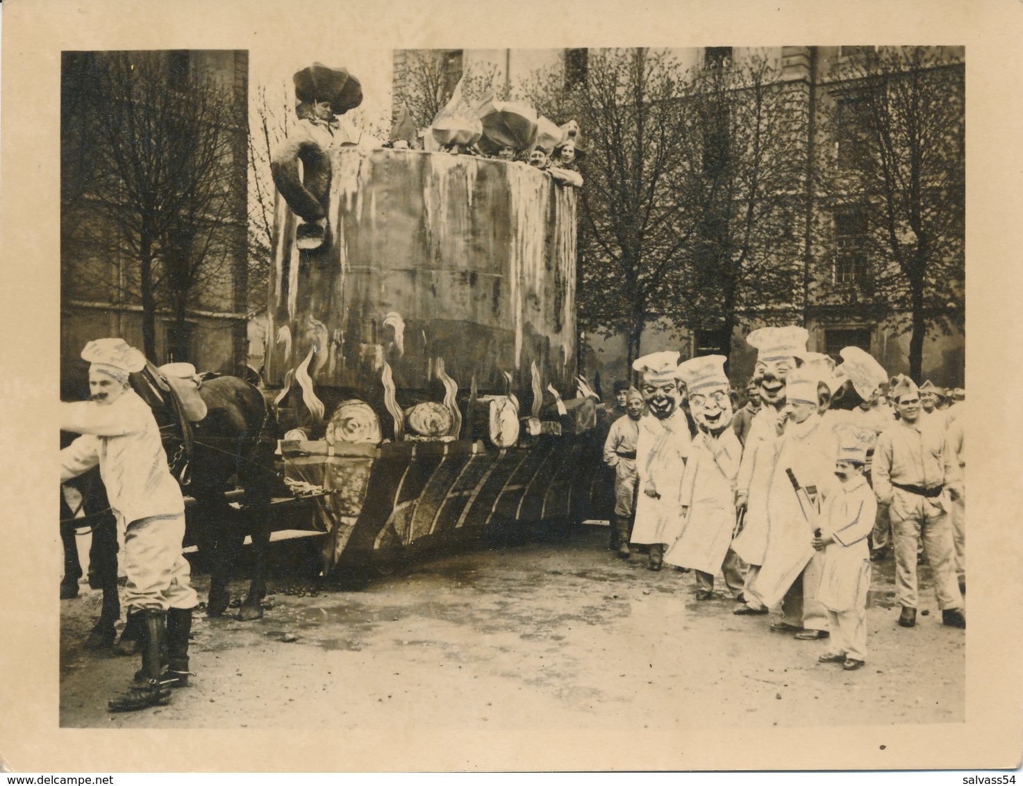 2 Photos Originales - Carnaval Et Cavalcade à Lunéville (Ca 1925-30 ?) - Luneville