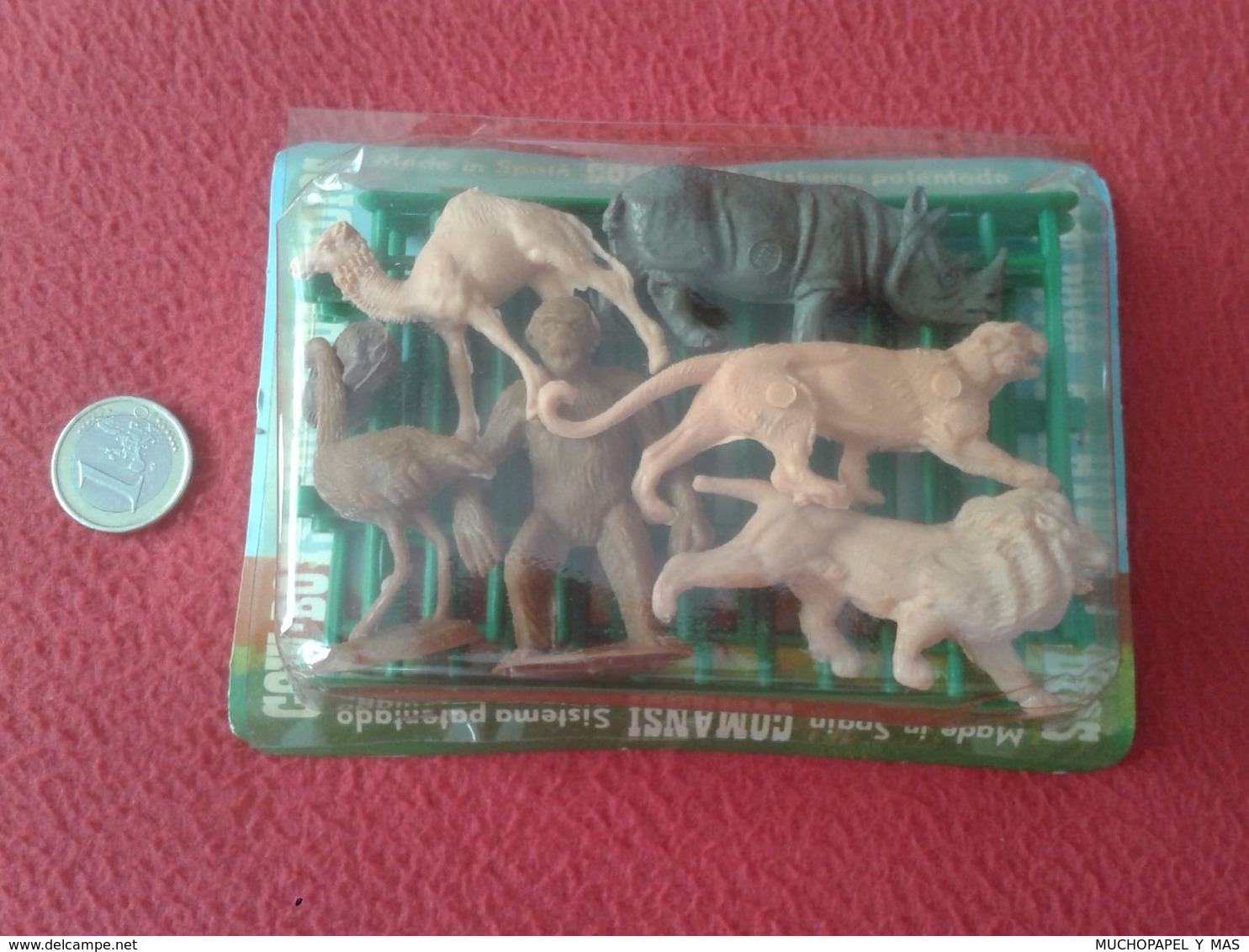 BLISTER SIN ABRIR FIGURAS DE PLÁSTICO PVC O SIMIL ANIMALES COMANSI MADE IN SPAIN ANIMALS FIGURES VER.TOYS JUGUETES SPAIN - Other & Unclassified
