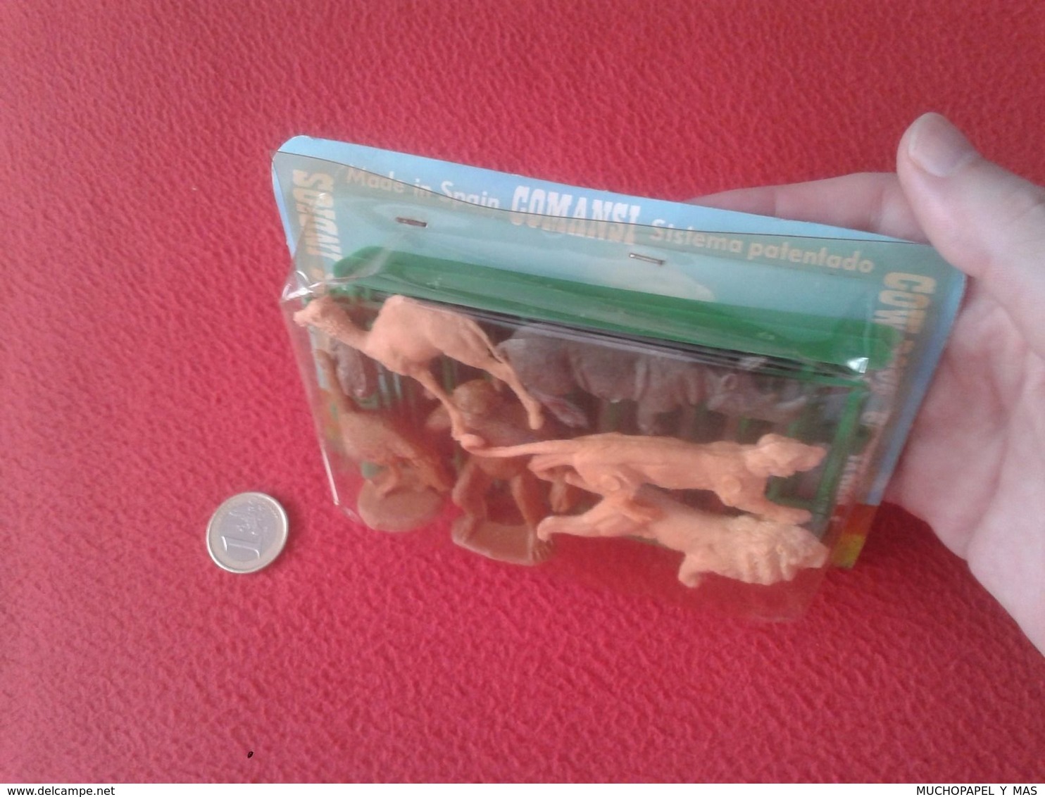 BLISTER SIN ABRIR FIGURAS DE PLÁSTICO PVC O SIMIL ANIMALES COMANSI MADE IN SPAIN ANIMALS FIGURES VER.TOYS JUGUETES SPAIN - Andere & Zonder Classificatie