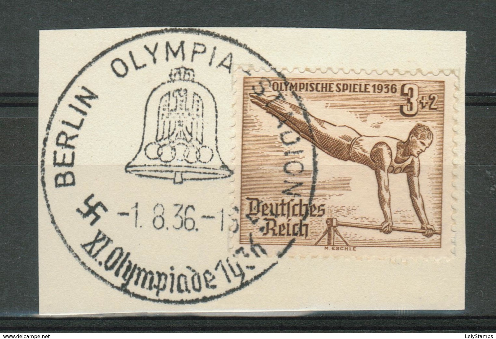 Duitse Rijk / Deutsches Reich DR 609 Used On Card - Gebraucht