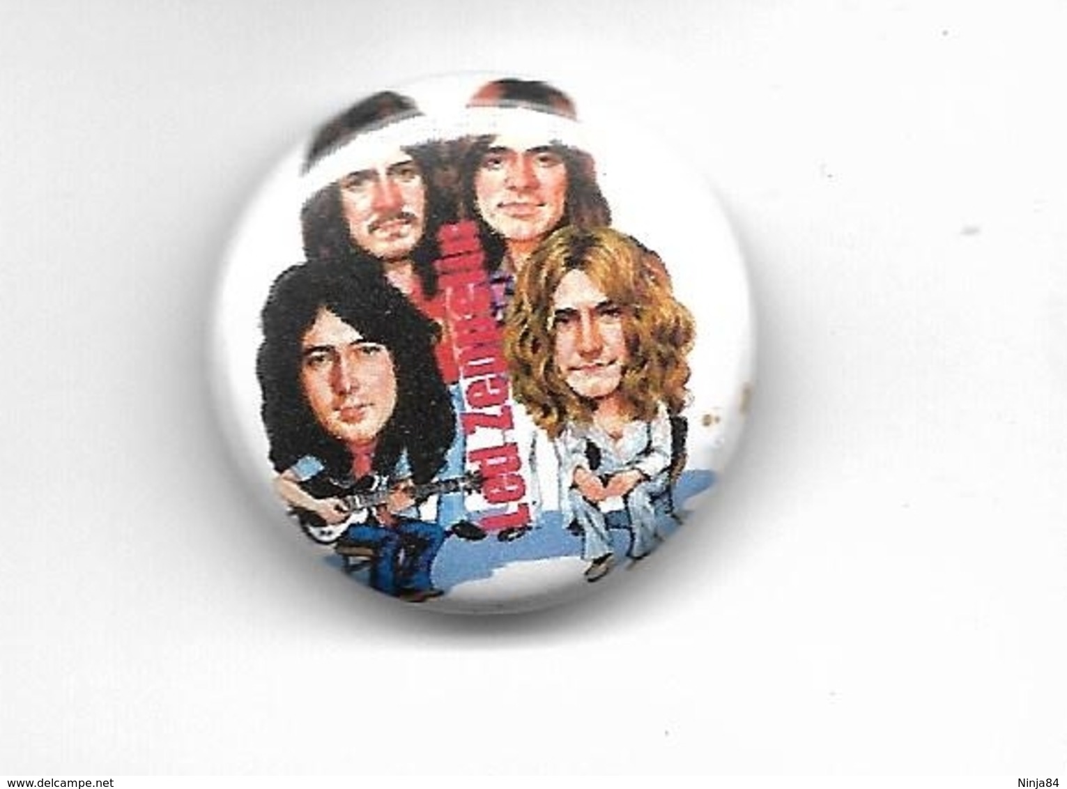 DIVERS  Led Zeppelin " Badge " - Objets Dérivés