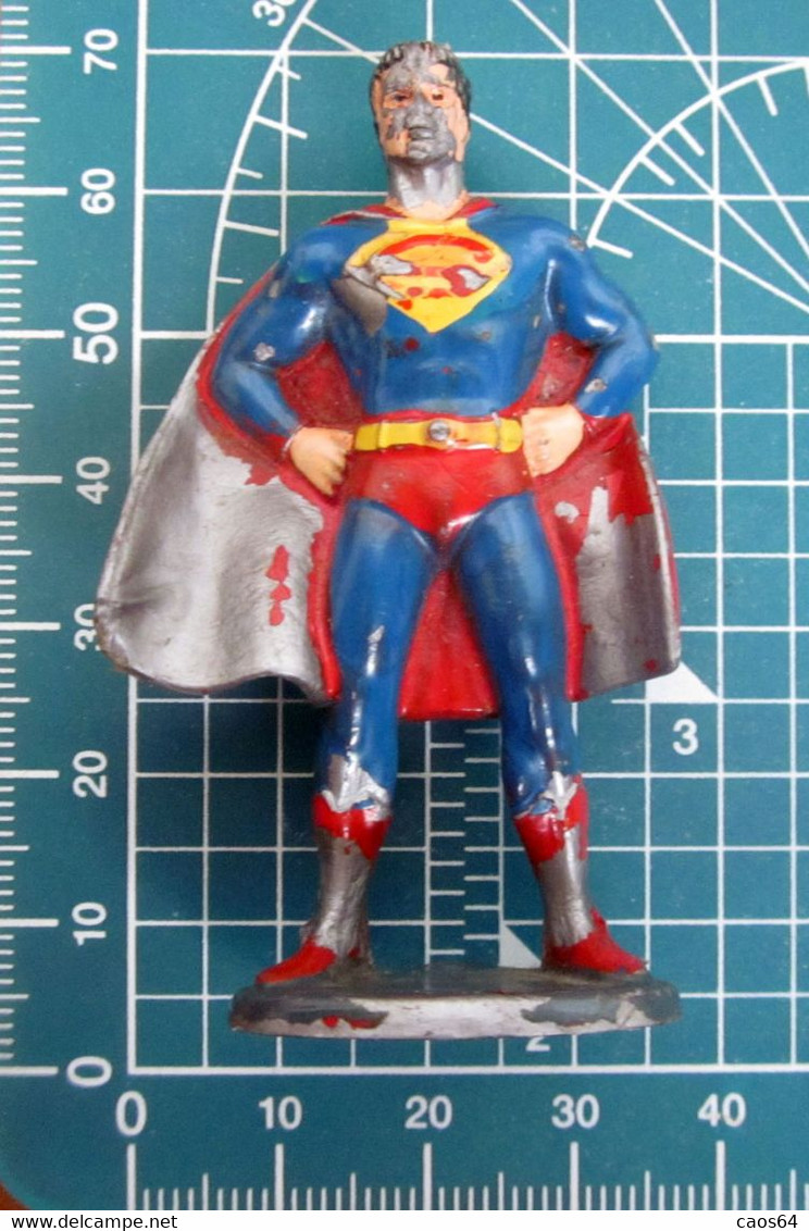 SUPERMAN VINTAGE PLASTICA MORBIDA San Carlo - Autres & Non Classés