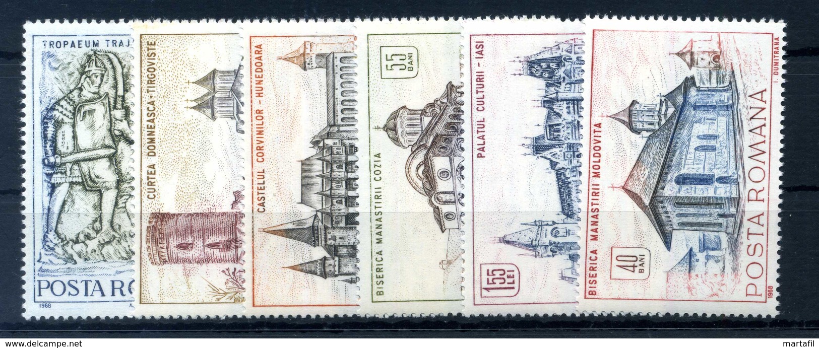 1968 ROMANIA SET MNH ** - Unused Stamps