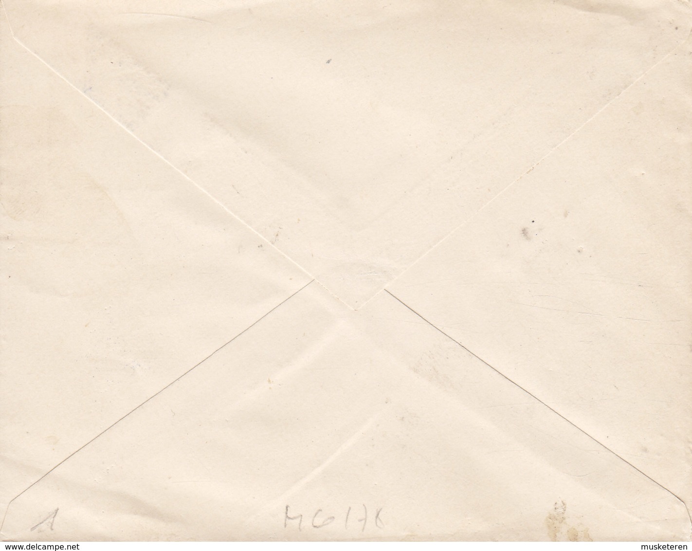 India, Princely State Dhar, Postal Stationery Ganzsache Entier ½ Anna Envelope Unused (2 Scans) - Dhar