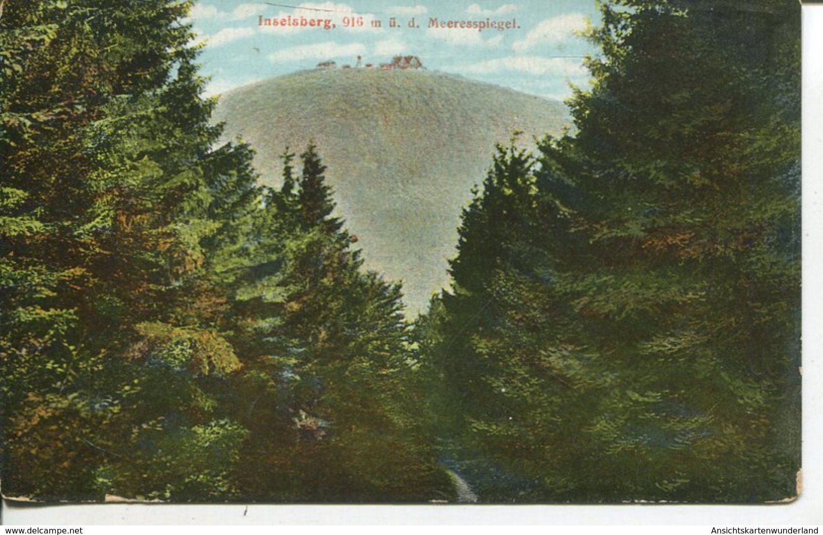 004984  Inselsberg  1918 - Sonstige & Ohne Zuordnung