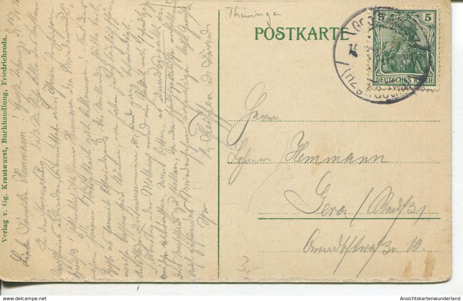 004984  Inselsberg  1918 - Sonstige & Ohne Zuordnung