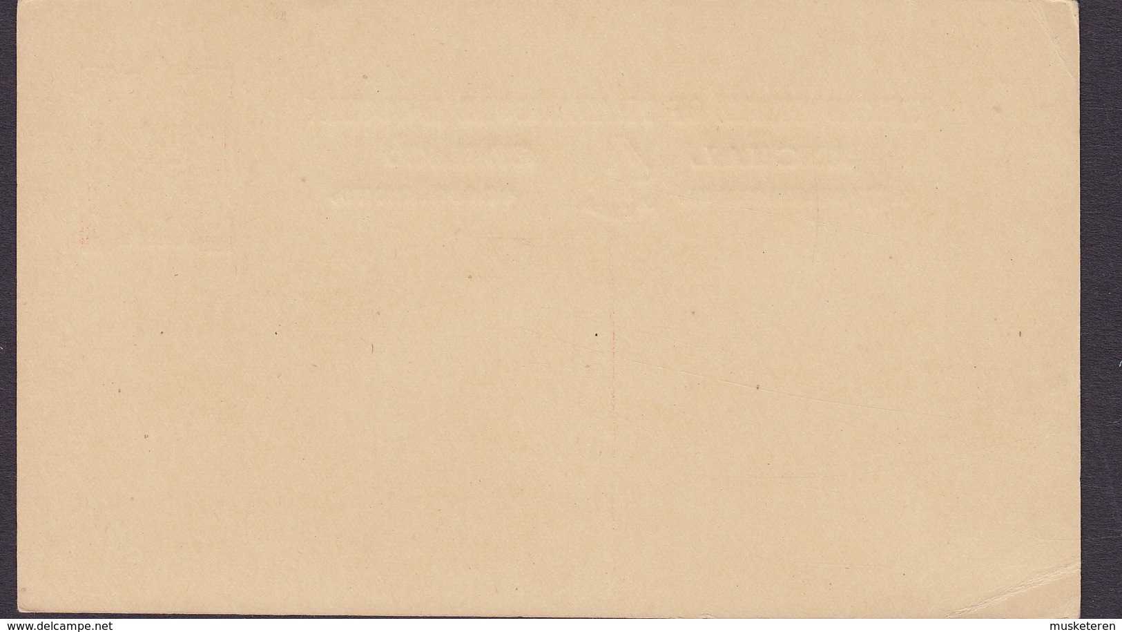 India, United State Of Travancore & Cochin Postal Stationery Ganzsache Entier 4 Pies Palm Tree Unused (2 Scans) - Travancore-Cochin