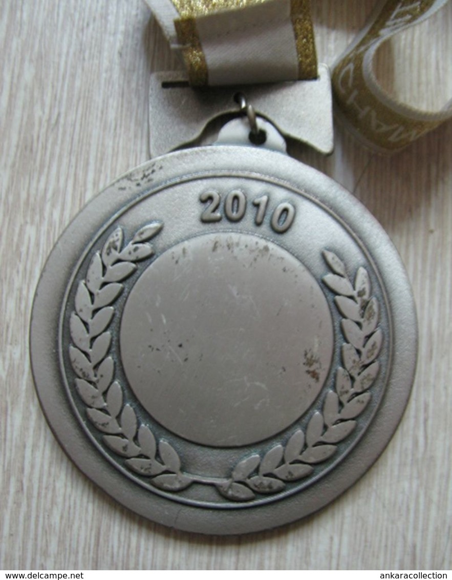 AC - WORLD WEIGHTLIFTING CHAMPIONSHIP 2010 ANTALYA, TURKEY SILVER MEDAL - MEDALLION - Other & Unclassified