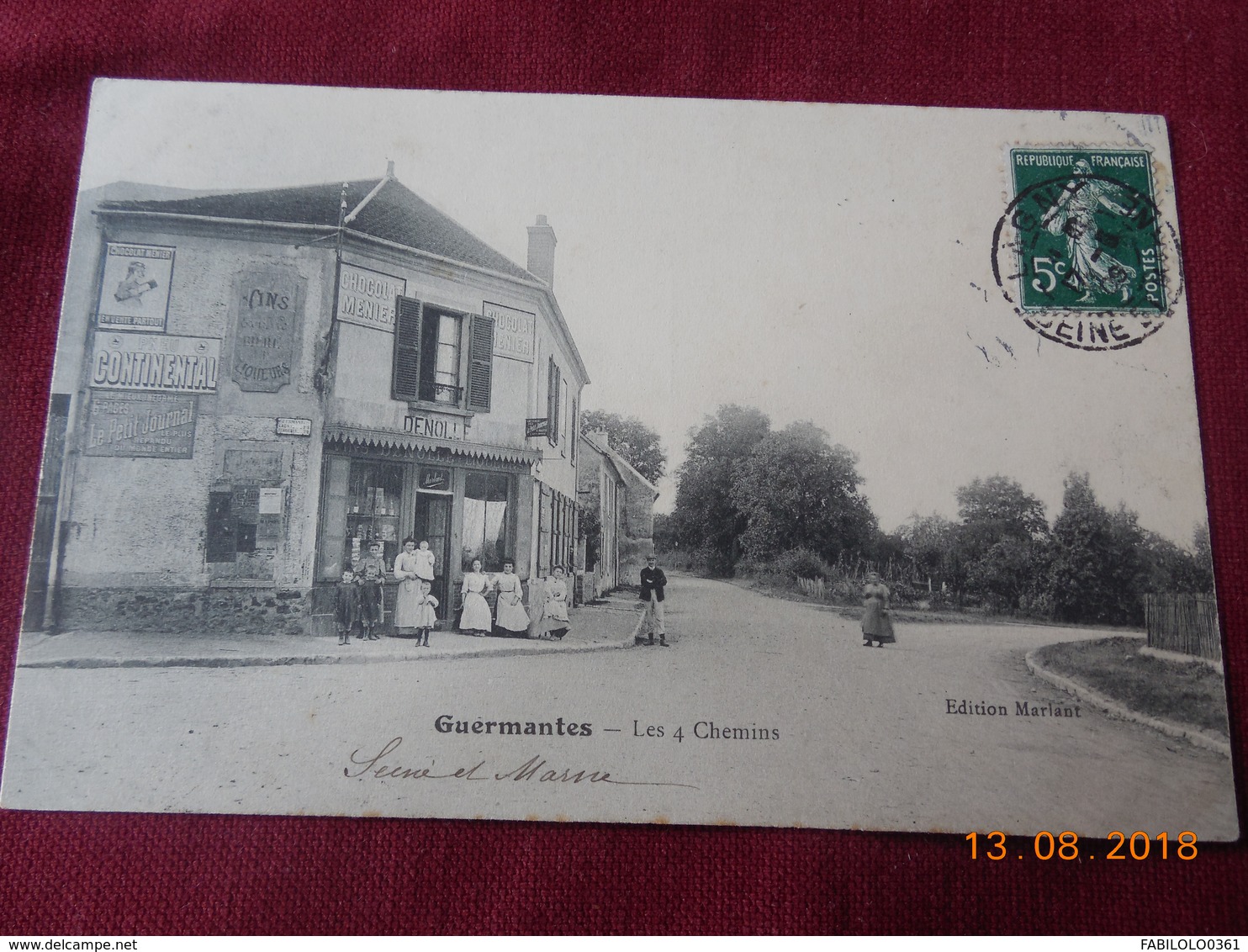 CPA - Guermantes - Les 4 Chemins - Altri & Non Classificati