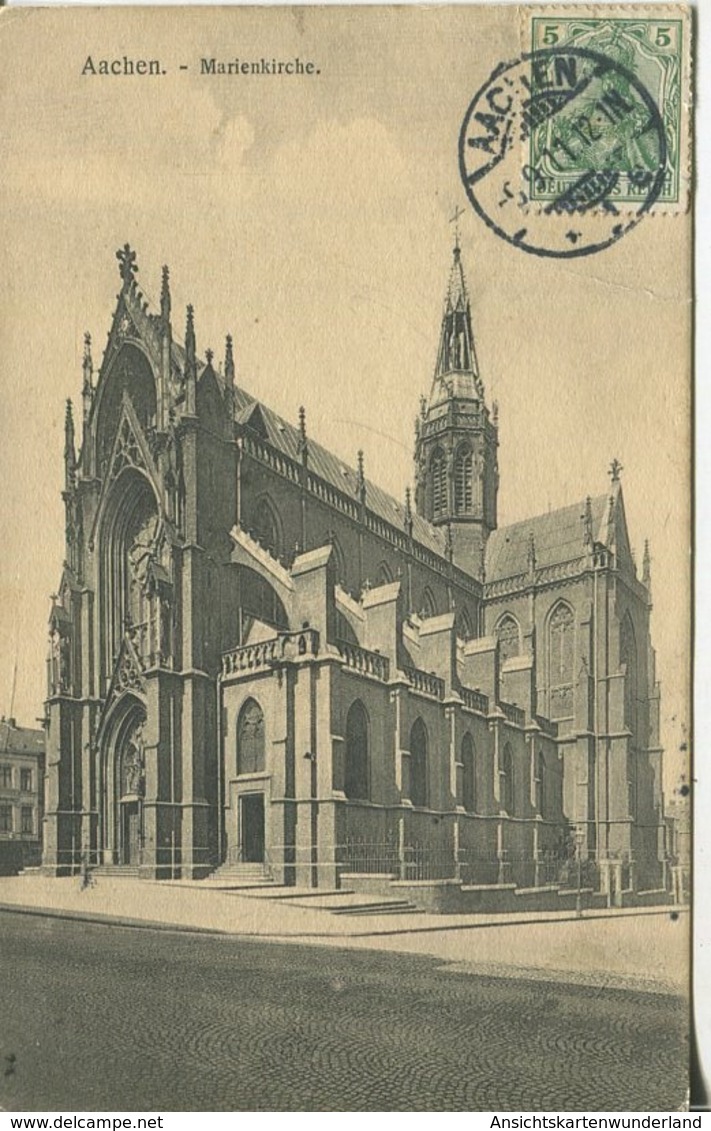 004989  Aachen - Marienkirche  1912 - Aachen