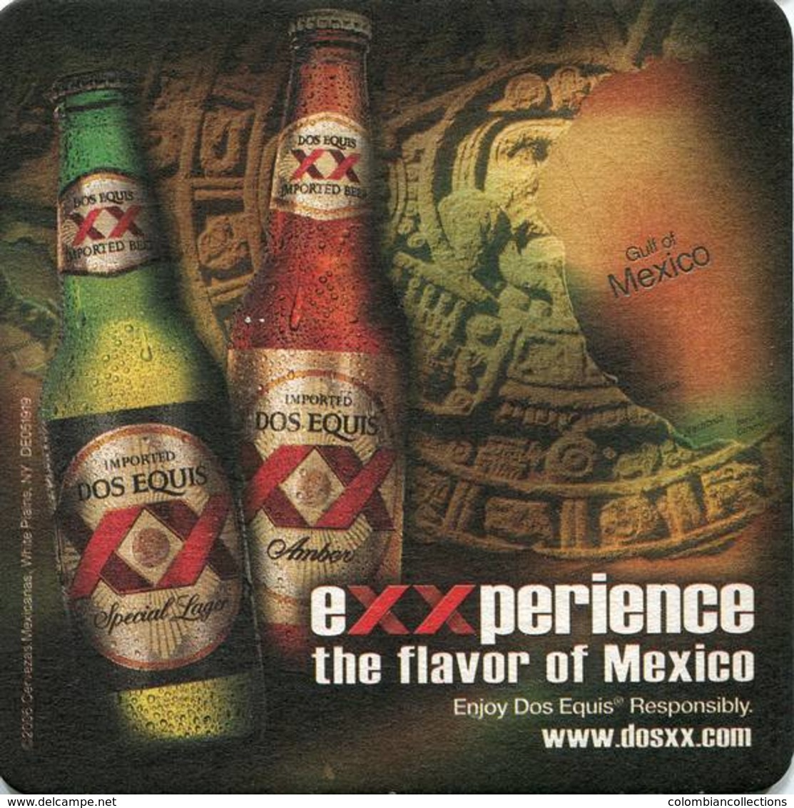 Lote M14, Mexico, Posavaso, Coaster, Dos Equis, Experience - Portavasos