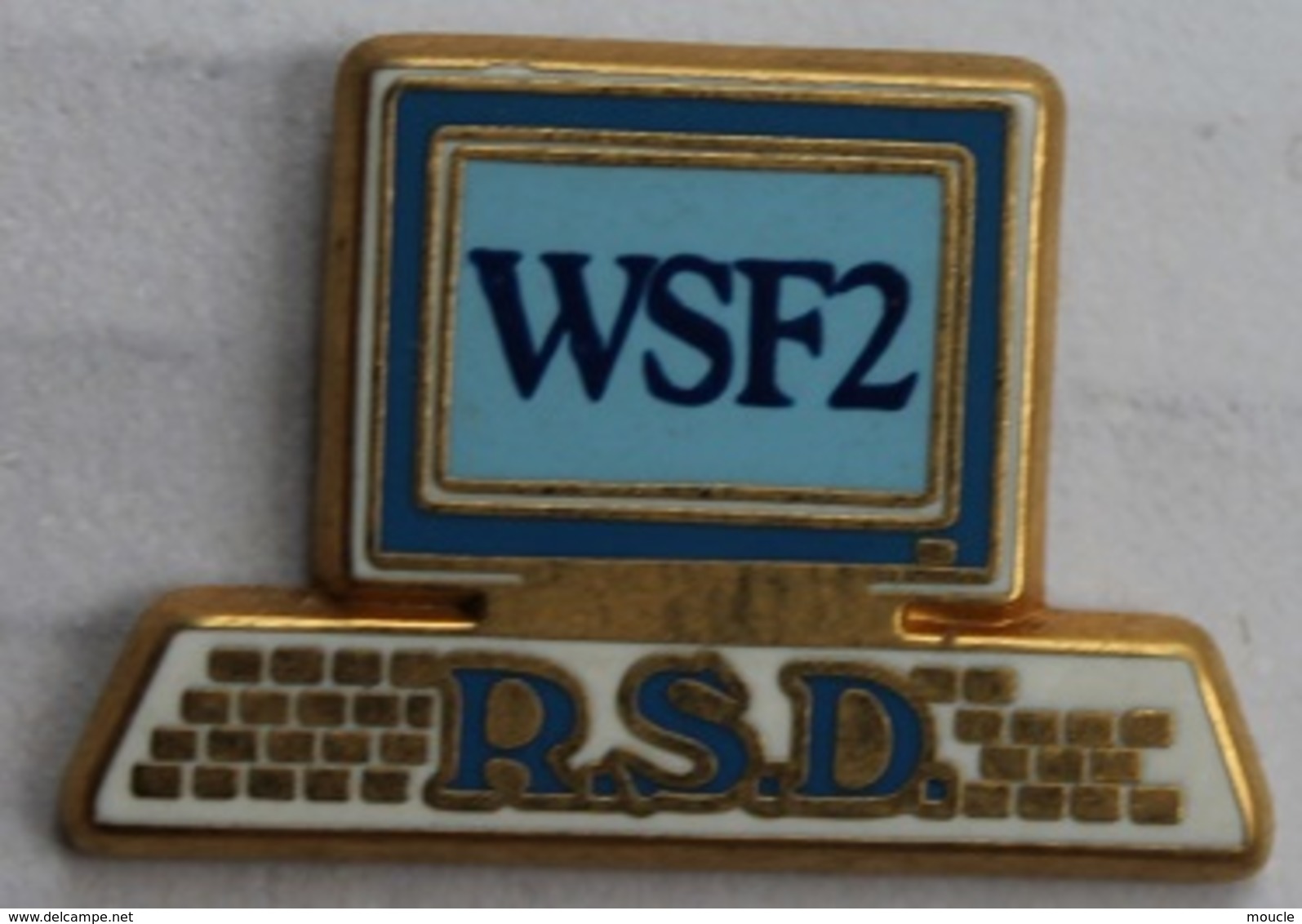 ORDINATEUR - PC - ORDI - WSF2 - R.S.D. - CLAVIER - ECRAN - ARTHUS BERTRAND PARIS -                 (12) - Informatik