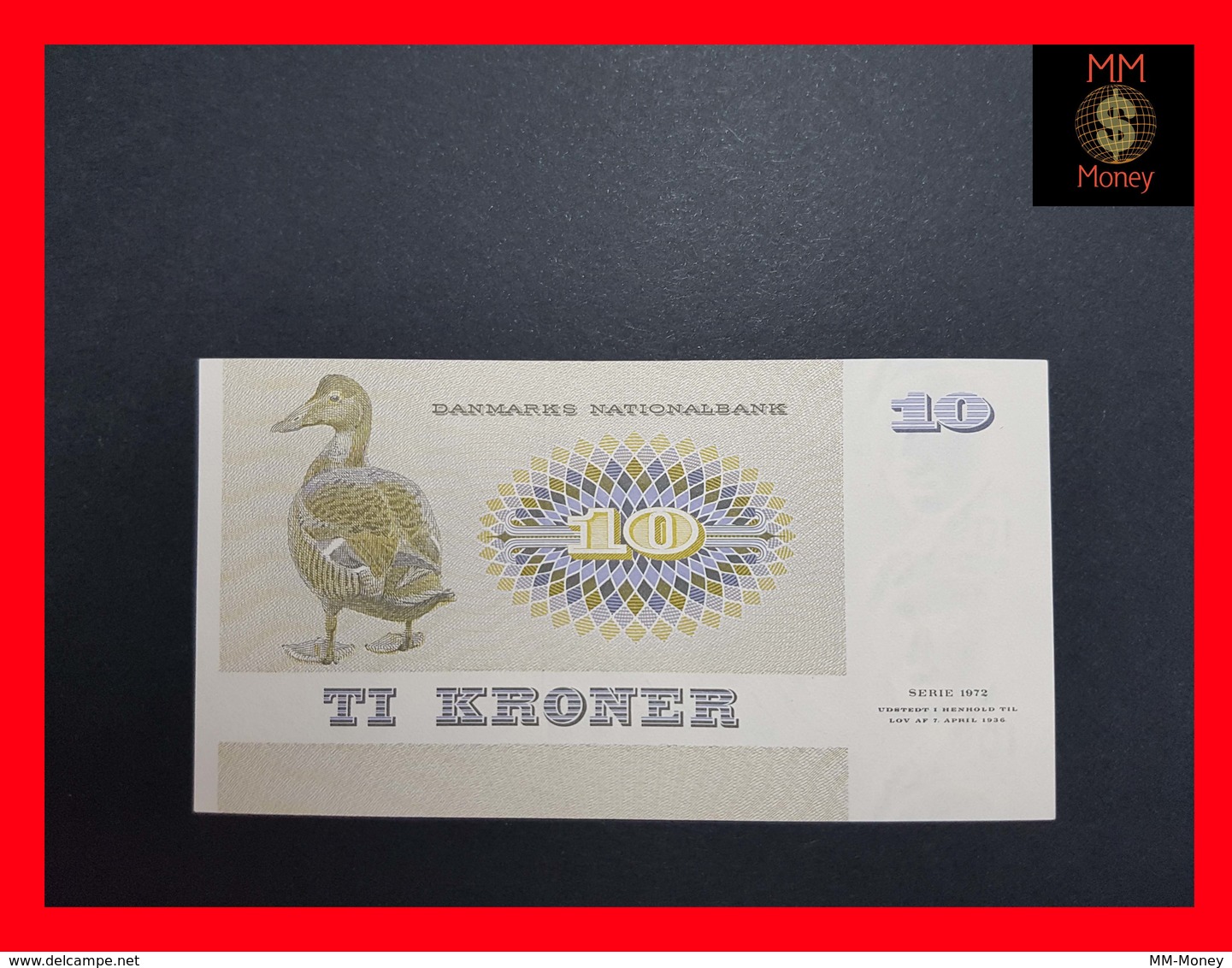 Denmark 10 Kroner 1977 P. 48 UNC- - Dänemark