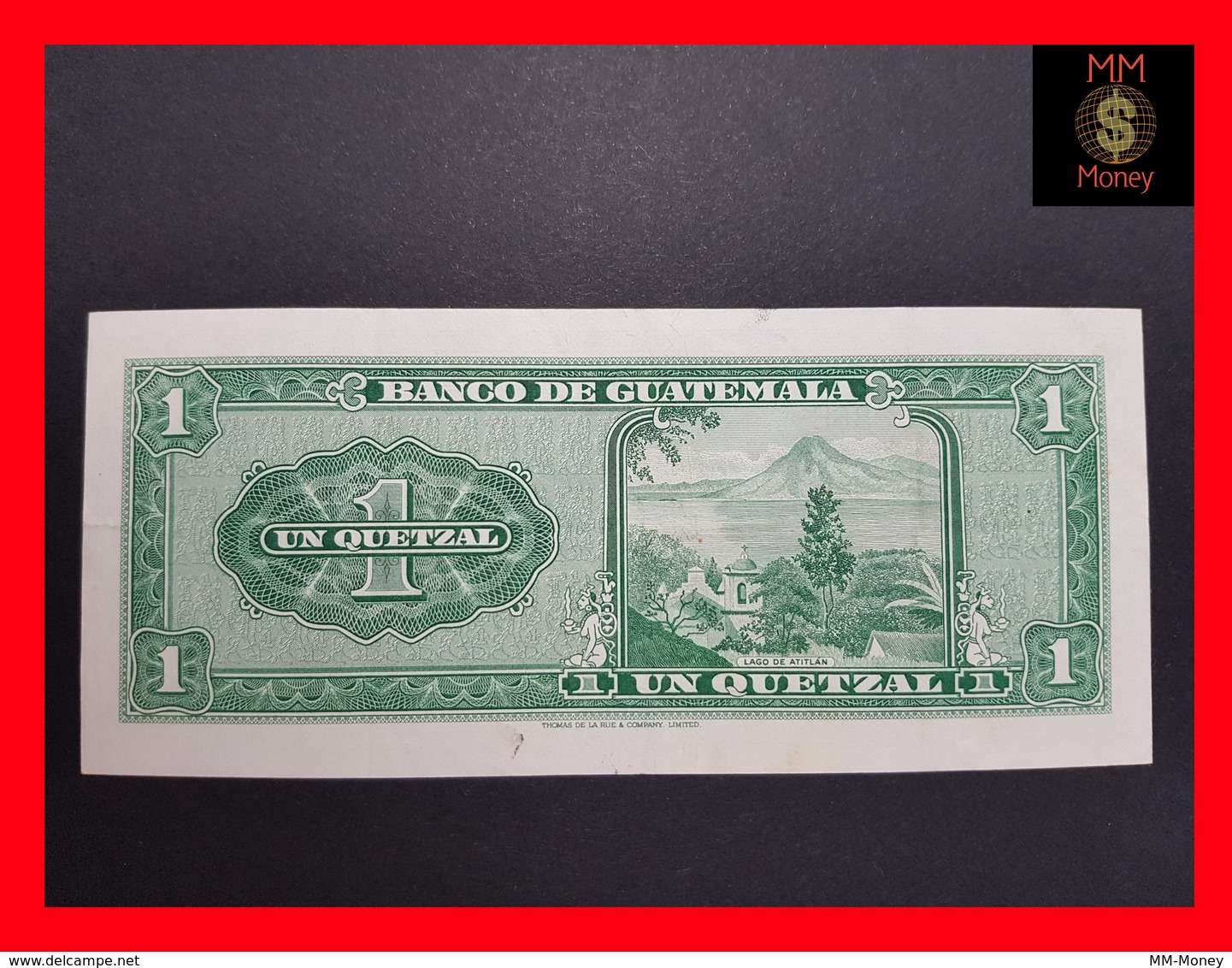 Guatemala 1 Quetzal 3.1.1969  P. 52 XF - Guatemala