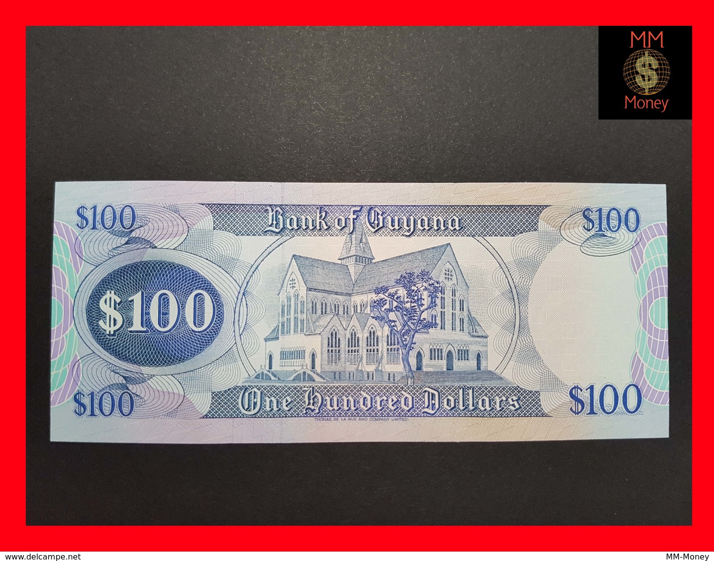 Guyana 100 $ 1989  P. 28  UNC - Guyana