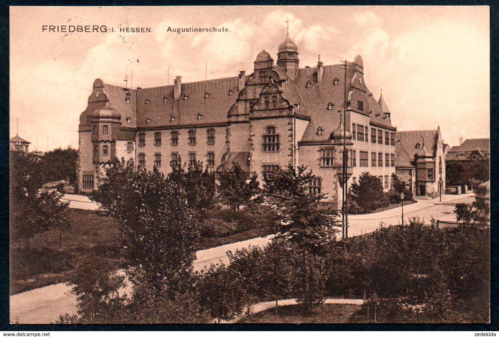 B5557 - Friedberg - Schule Augustinerschule - Louis Glaser - Friedberg