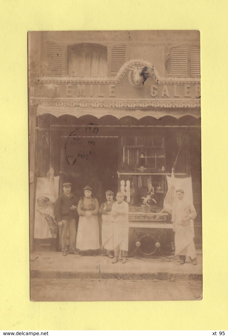 Toulon Sur Mer - Carte Photo Boucherie Emile Gale? - Toulon