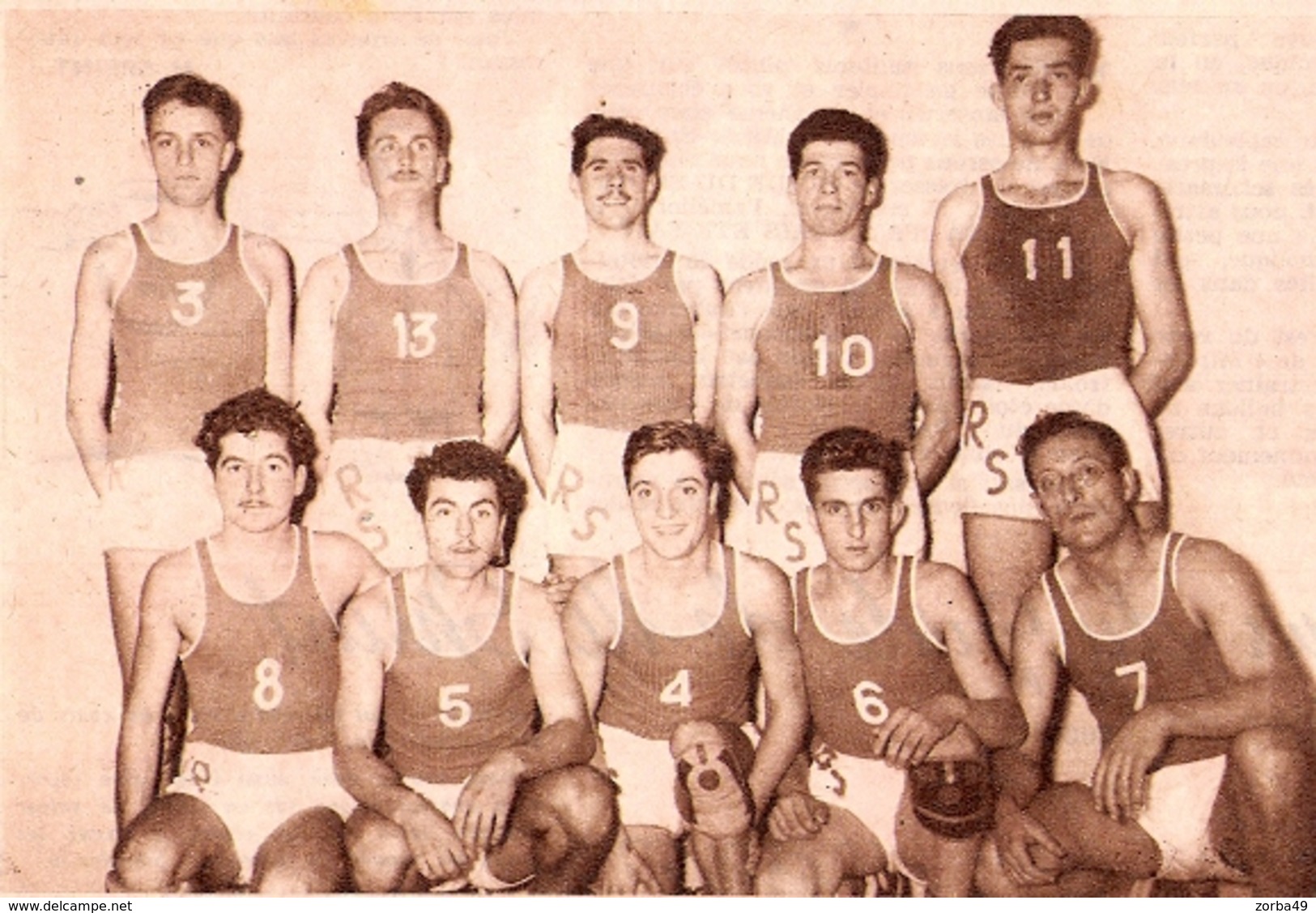 LA ROCHELLE Basket  Rupella 1952 - Non Classés