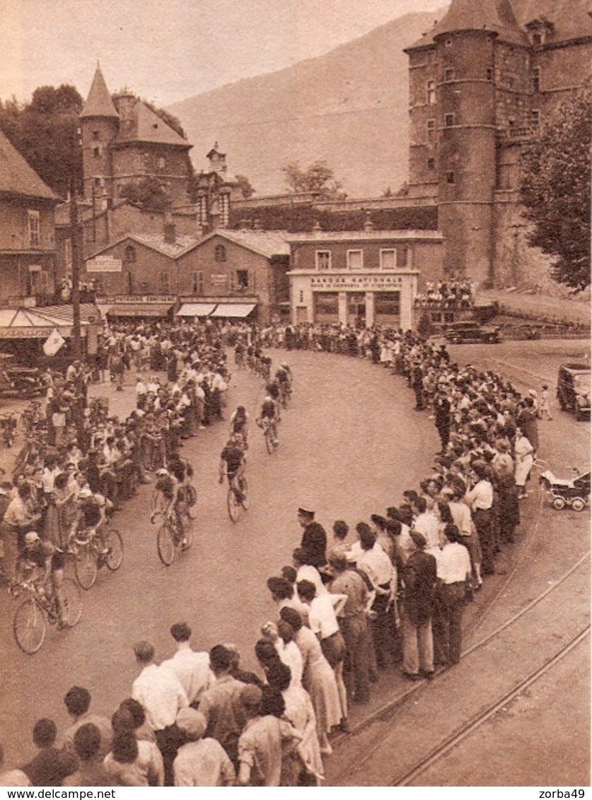 VIZILLE Tour De France  1952 - Non Classés