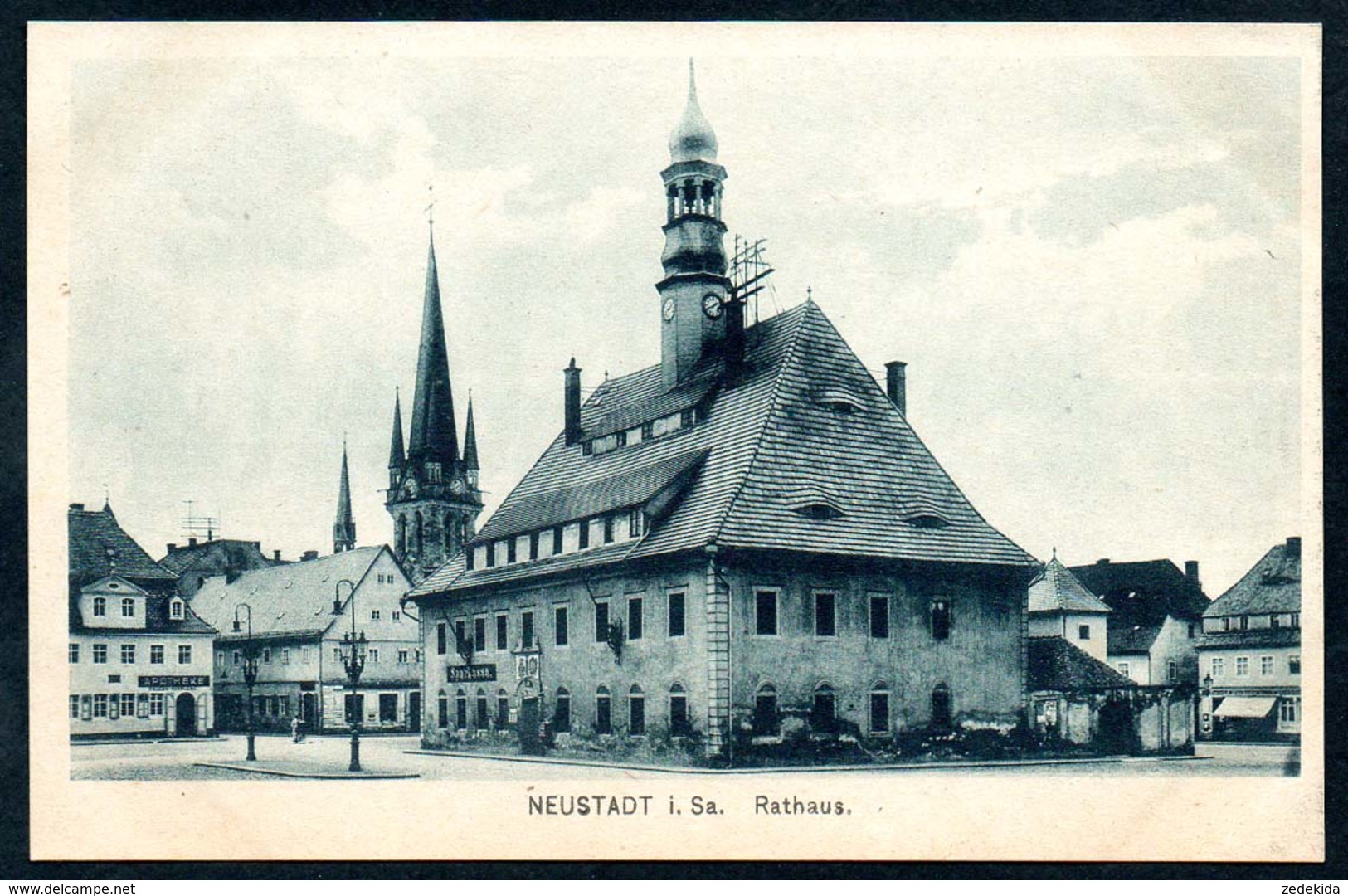 B5578 - Neustadt - Rathaus - Julius Mißbach - Neustadt