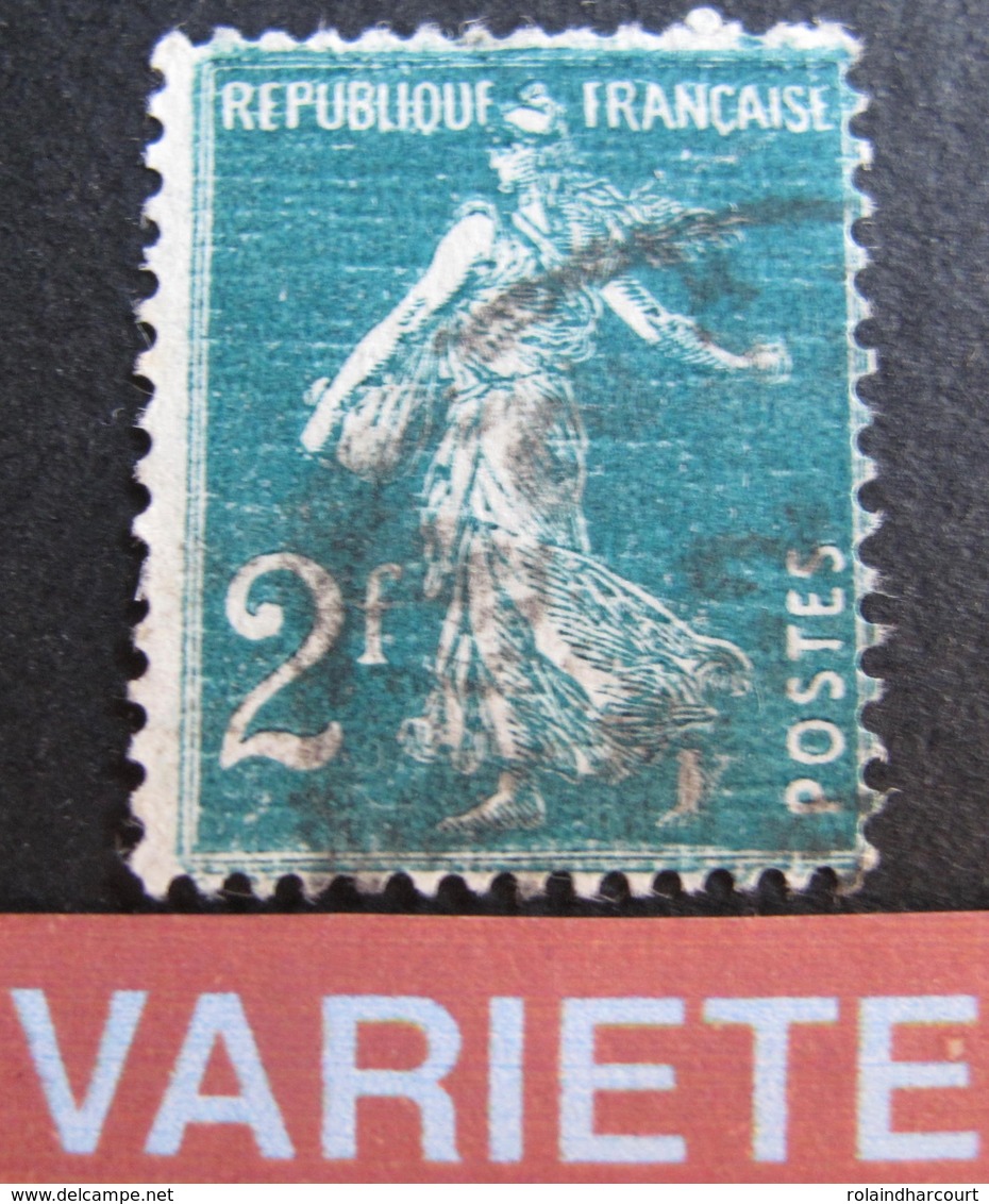 R1752/589 - 1932 - TYPE SEMEUSE - N°278 - VARIETE ☛ FOND LIGNE HORIZONTAL / VAGUES BLANCHES - Oblitérés