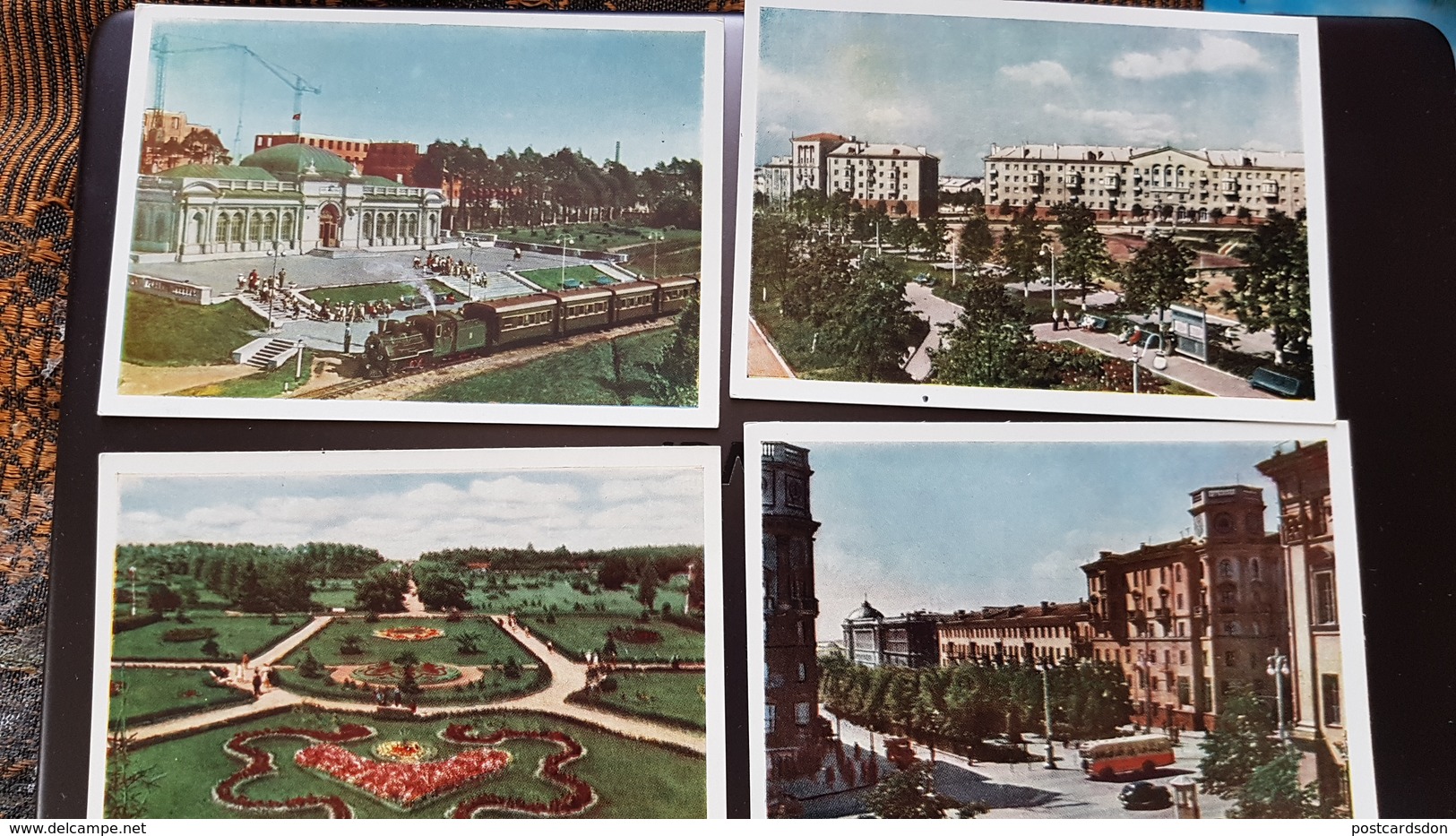 BELARUS. MINSK. Old PC. OLD USSR PC. 1959 - 12 Postcards Lot - Belarus