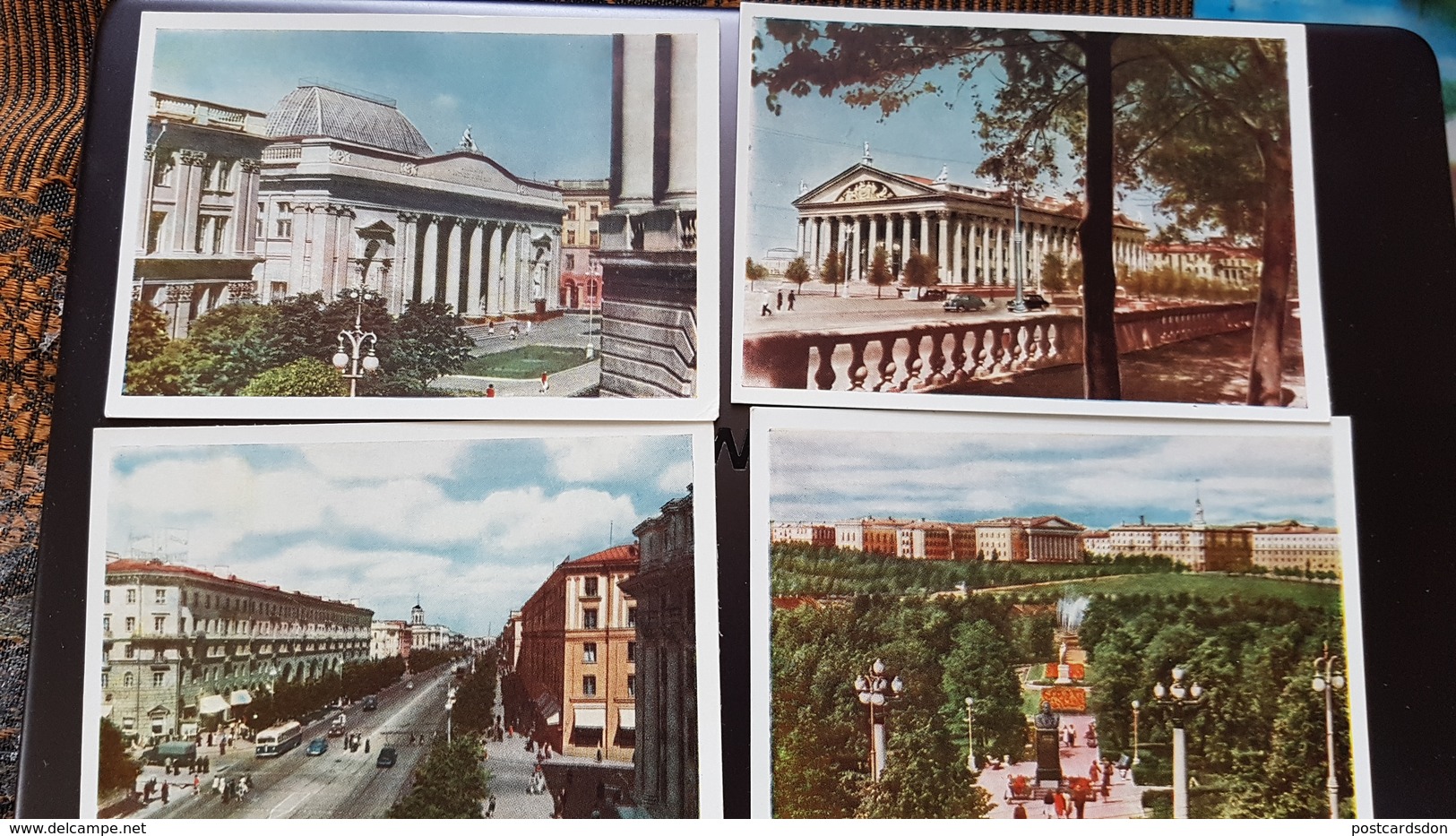 BELARUS. MINSK. Old PC. OLD USSR PC. 1959 - 12 Postcards Lot - Belarus